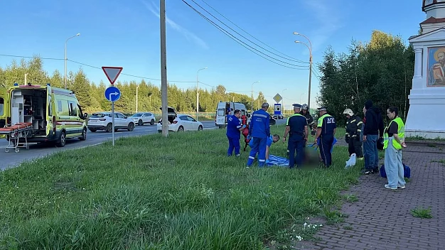 46-летний мотоциклист попал в ДТП у аэродрома в Иванове